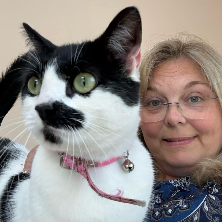 Becky and Oreo